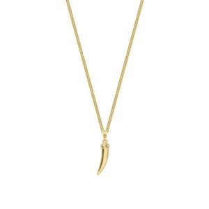 M jewelers aya gold horn necklace